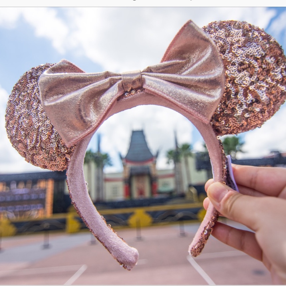 Rose gold Disney Mickey Ears